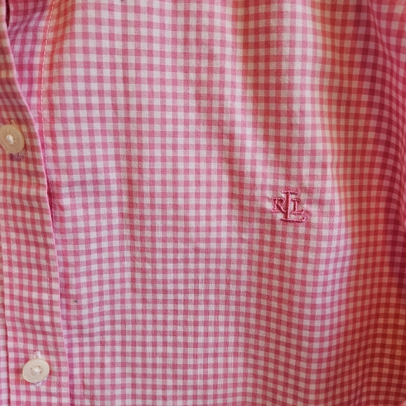 Check blouse - Picture 3 of 3